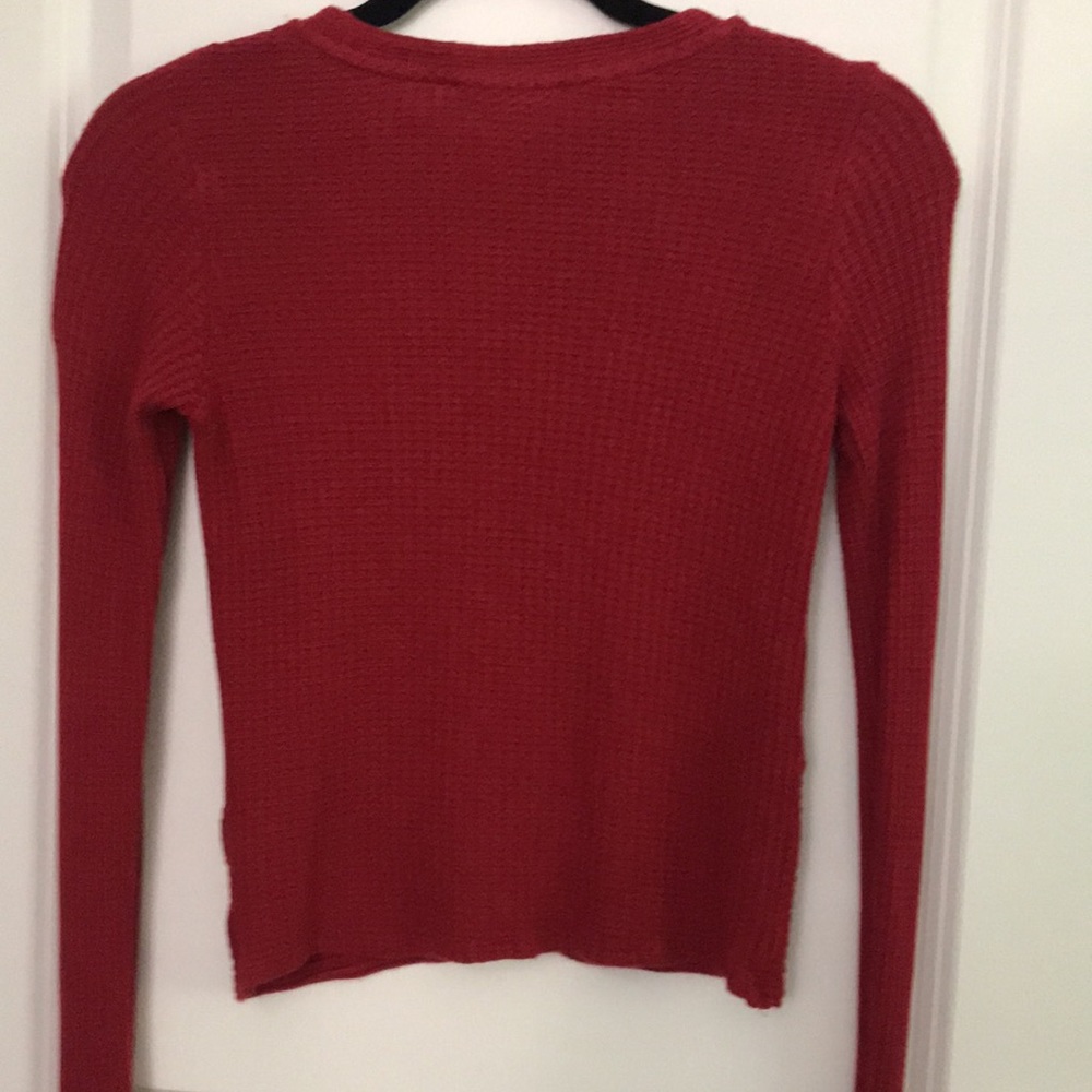 Red crop top - Picture 6 of 6